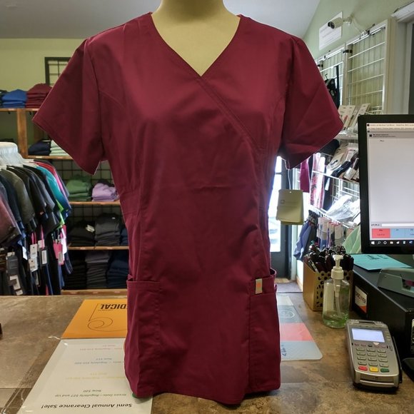 Code Happy Scrub Top (Large Sizes) - Picture 1 of 5